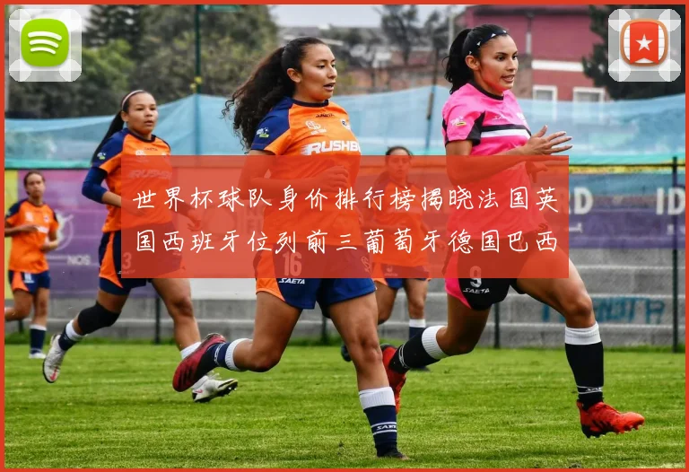 世界杯球队身价排行榜揭晓法国英国西班牙位列前三葡萄牙德国巴西身价均超九亿欧元